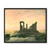 Caspar David Friedrich Świątynia Junony w Agrygencie 50×40 w RAMIE
