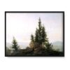 Caspar David Friedrich Widok na dolinę Łaby 40×30 w RAMIE