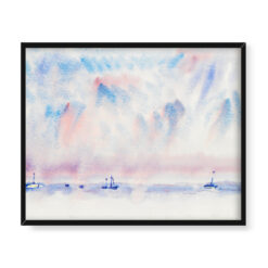 Charles Demuth Bermudy – niebo i morze z łodziami 50×40