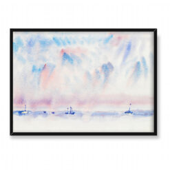 Charles Demuth Bermudy – niebo i morze z łodziami 70×50