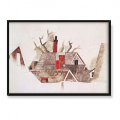 Charles Demuth Czerwone kominy 70×50