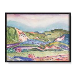 Charles Demuth Góra z czerwonym domem 40×30