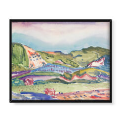 Charles Demuth Góra z czerwonym domem 50×40