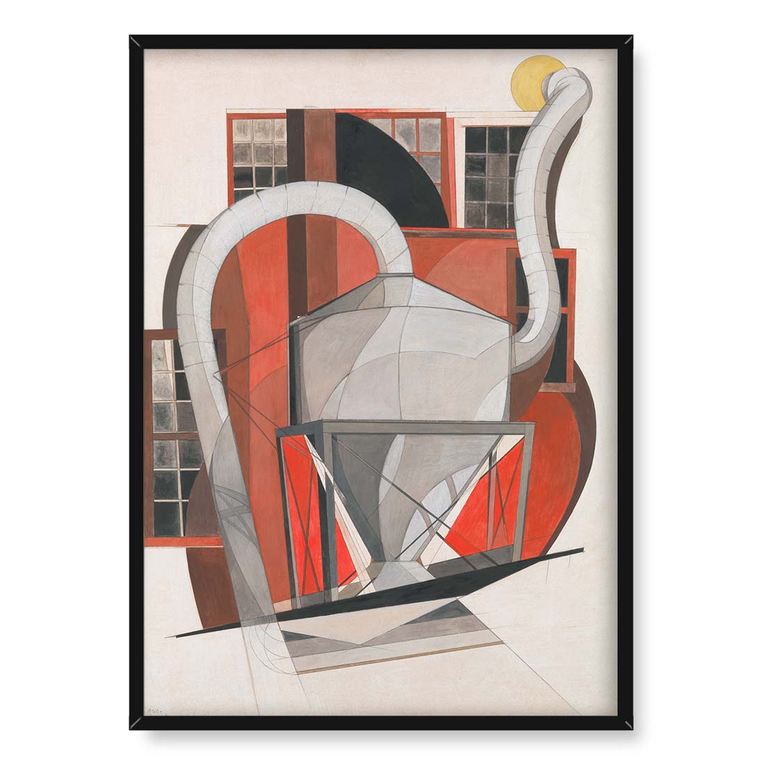 Charles Demuth Maszyny 50x70