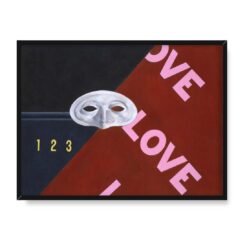 Charles Demuth Miłość miłość miłość Hołd dla Gertrude Stein 40×30