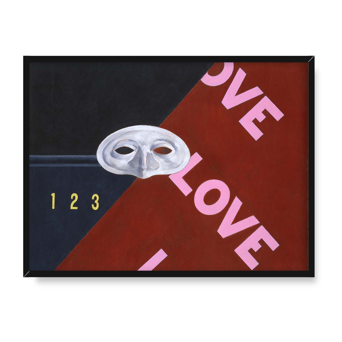 Charles Demuth Miłość miłość miłość Hołd dla Gertrude Stein 40x30