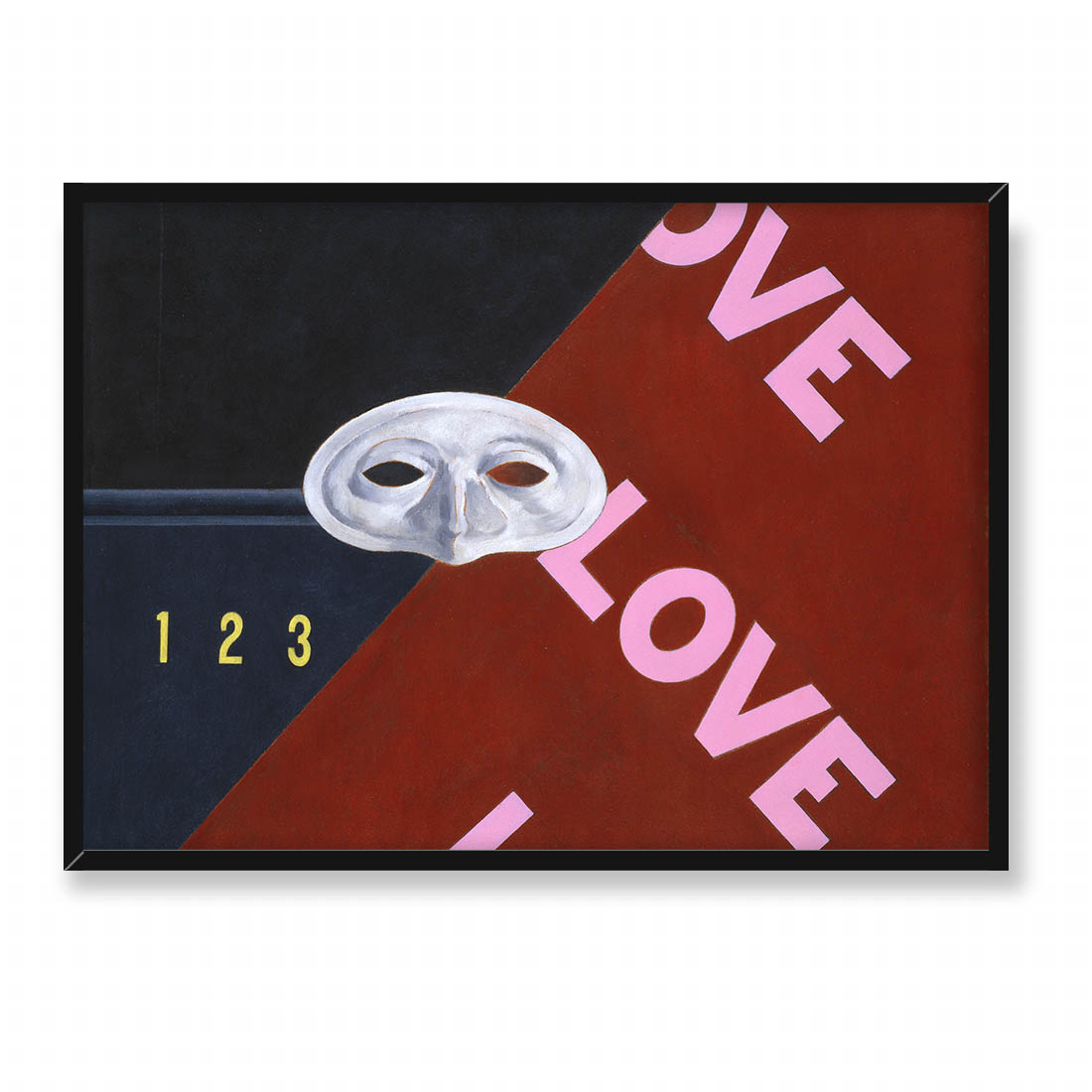 Charles Demuth Miłość miłość miłość Hołd dla Gertrude Stein 70x50