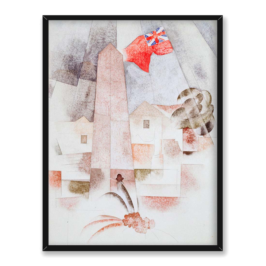 Charles Demuth Pomnik Bermudy 30x40