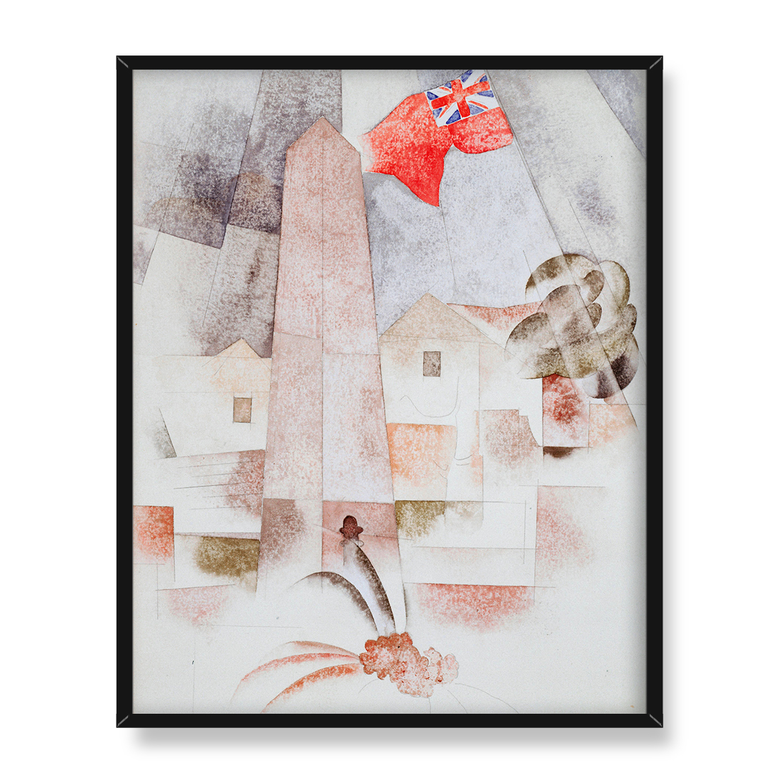 Charles Demuth Pomnik Bermudy 40x50 w RAMIE