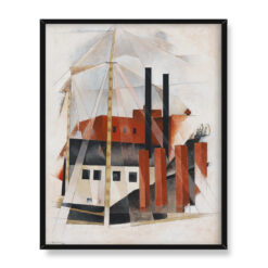 Charles Demuth Urlop tragarza pianin 40×50