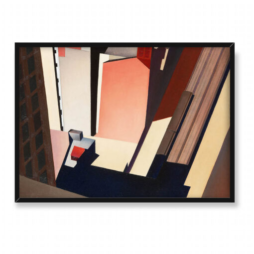 Charles Sheeler Church Street 70x50