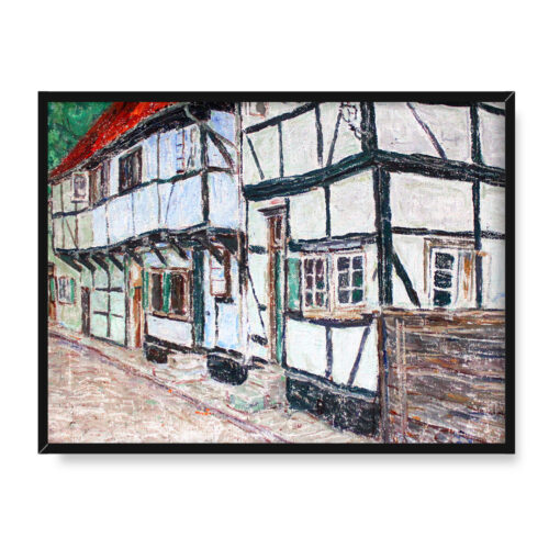 Christian Rohlfs Domy szachulcowe 40x30