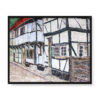 Christian Rohlfs Domy szachulcowe 50×40 w RAMIE