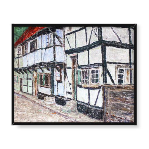 Christian Rohlfs Domy szachulcowe 50x40