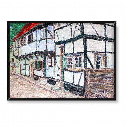 Christian Rohlfs Domy szachulcowe 70x50