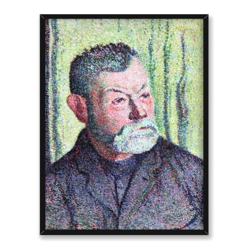 Christian Rohlfs Holsztyński chłop 30x40 w RAMIE