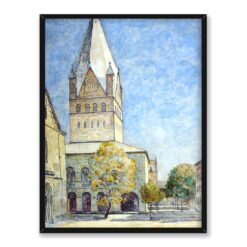 Christian Rohlfs Kolegiata świętego Patroklusa w Soest 30×40
