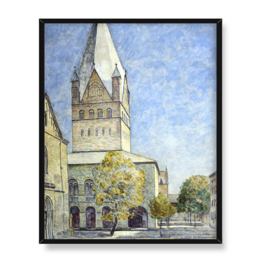 Christian Rohlfs Kolegiata świętego Patroklusa w Soest 40x50