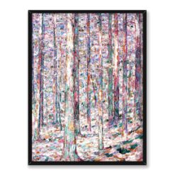 Christian Rohlfs Pnie sosen w świetle słońca 30×40