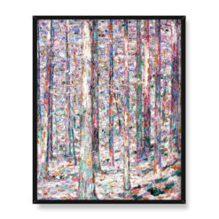 Christian Rohlfs Pnie sosen w świetle słońca 40×50