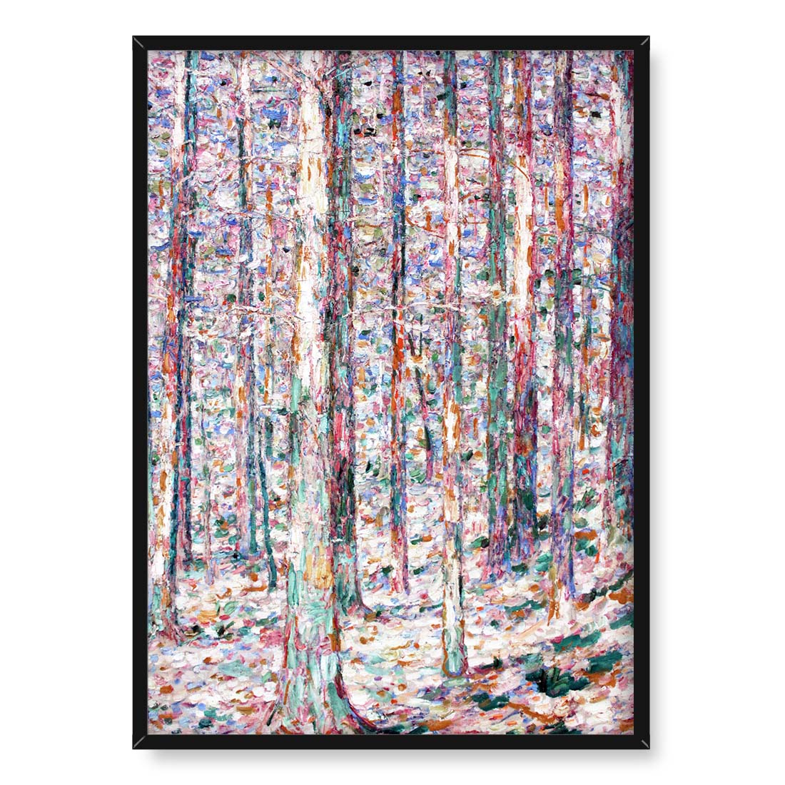 Christian Rohlfs Pnie sosen w świetle słońca 50x70