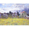 Claude Monet Domy w Argenteuil — produkt cyfrowy do pobrania