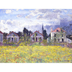 Claude Monet Domy w Argenteuil — produkt cyfrowy do pobrania