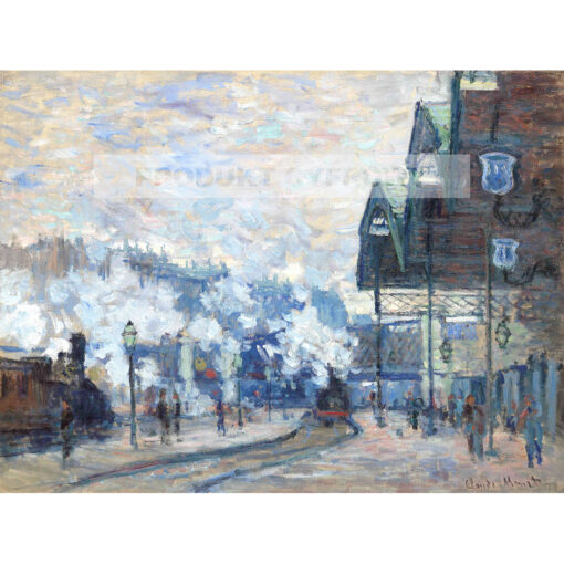 Claude Monet Dworzec Saint-Lazare — produkt cyfrowy do pobrania