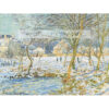 Claude Monet Effet de neige Śnieg — produkt cyfrowy do pobrania