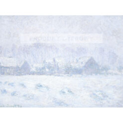 Claude Monet Effet de neige Śnieg 2 — produkt cyfrowy do pobrania