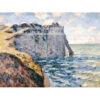 Claude Monet Klif Aval Etretat Francja — produkt cyfrowy do pobrania