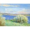 Claude Monet Les bords de la Seine Brzeg Sekwany Vetheuil — produkt cyfrowy do pobrania