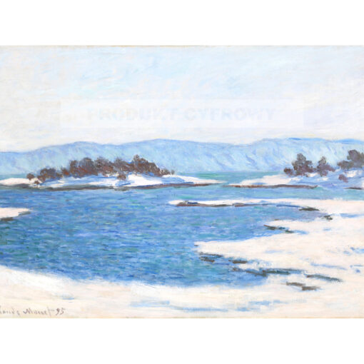 Claude Monet Nad fiordem Christiania — produkt cyfrowy do pobrania