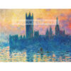 Claude Monet Parlament Londyn Anglia — produkt cyfrowy do pobrania