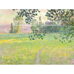 Claude Monet Poiranny krajobraz Paysage de matin — produkt cyfrowy do pobrania