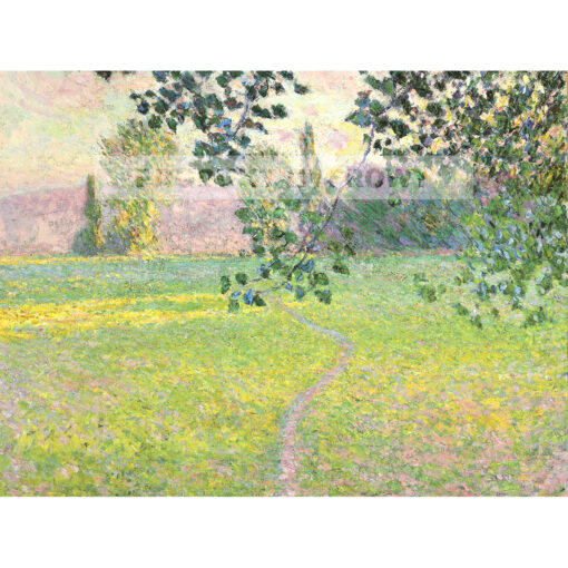Claude Monet Poiranny krajobraz Paysage de matin — produkt cyfrowy do pobrania