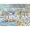 Claude Monet Staw Efekt śniegu zima — produkt cyfrowy do pobrania