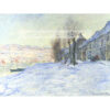 Claude Monet Światło słoneczne i śnieg — produkt cyfrowy do pobrania