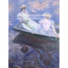 Claude Monet W łódce — produkt cyfrowy do pobrania