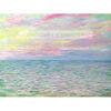 Claude Monet Zachód słońca nad morzem Pourville — produkt cyfrowy do pobrania