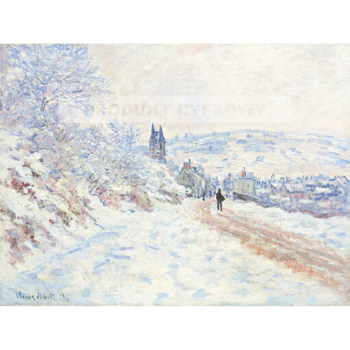 Claude Monet Zima — produkt cyfrowy do pobrania