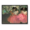 Edgar Degas Baleriny w kolorze różowym 70×50