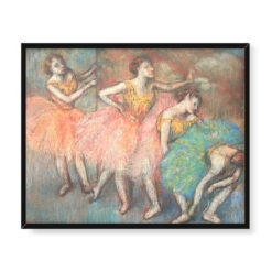 Edgar Degas Cztery tancerki 50×40