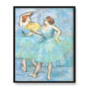 Edgar Degas Dwie niebieskie tancerki 40×50