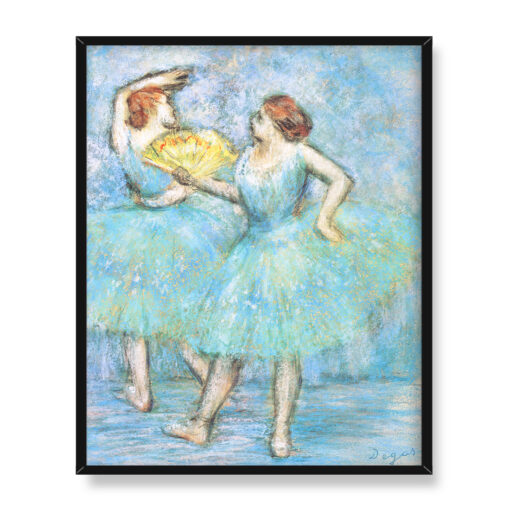 Edgar Degas Dwie niebieskie tancerki 40x50