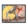 Edgar Degas Dwie tancerki żółta i różowa 40×30 w RAMIE