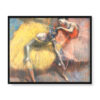 Edgar Degas Dwie tancerki żółta i różowa 50×40 w RAMIE