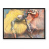 Edgar Degas Dwie tancerki żółta i różowa 70×50