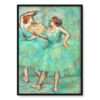 Edgar Degas Dwie zielone tancerki 50×70