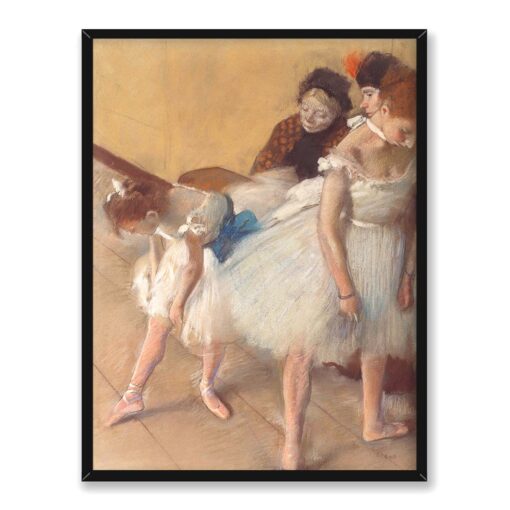 Edgar Degas Egzamin 30x40 w RAMIE